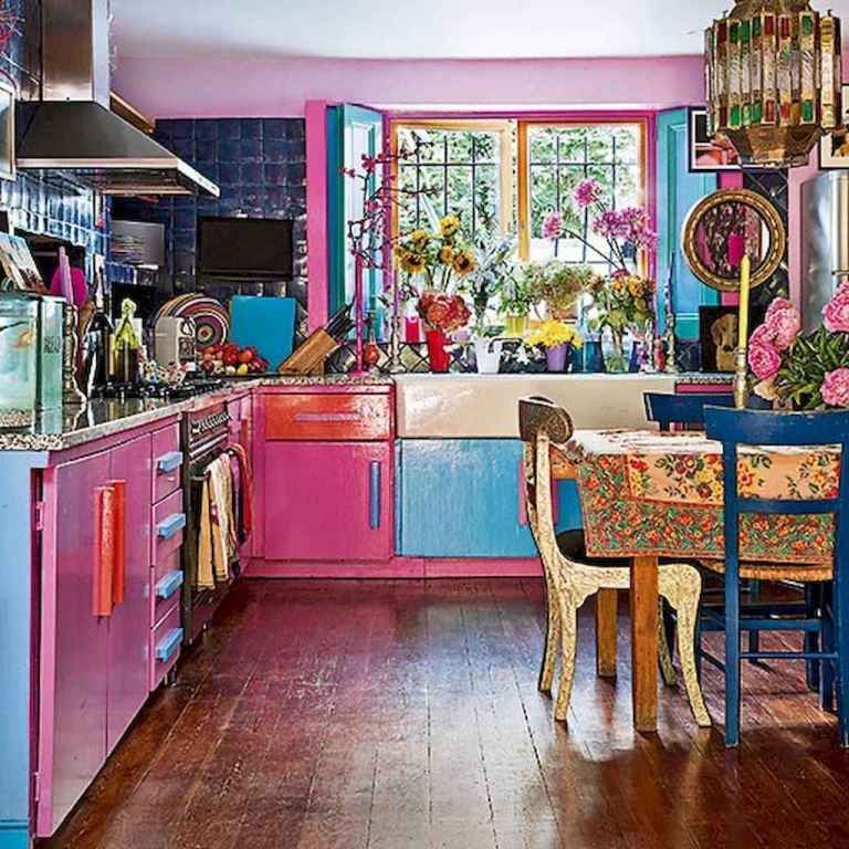 Beautiful Bohemian Style Kitchen Decoration Ideas 15