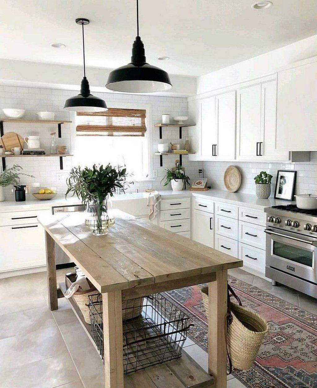 Stunning Modern Farmhouse Kitchen Table Design Ideas 11