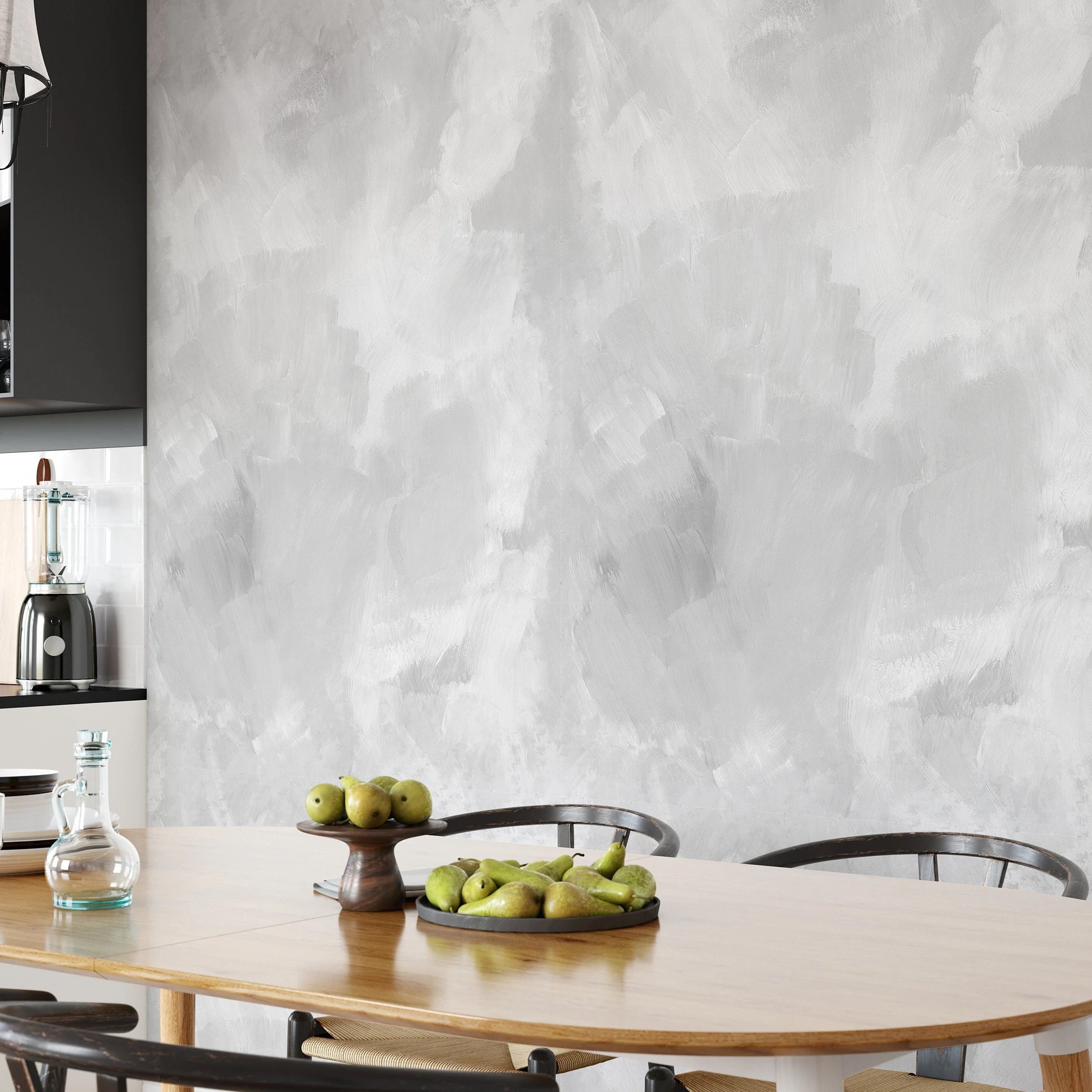 Light Aquarelle Venetian Plaster Grey