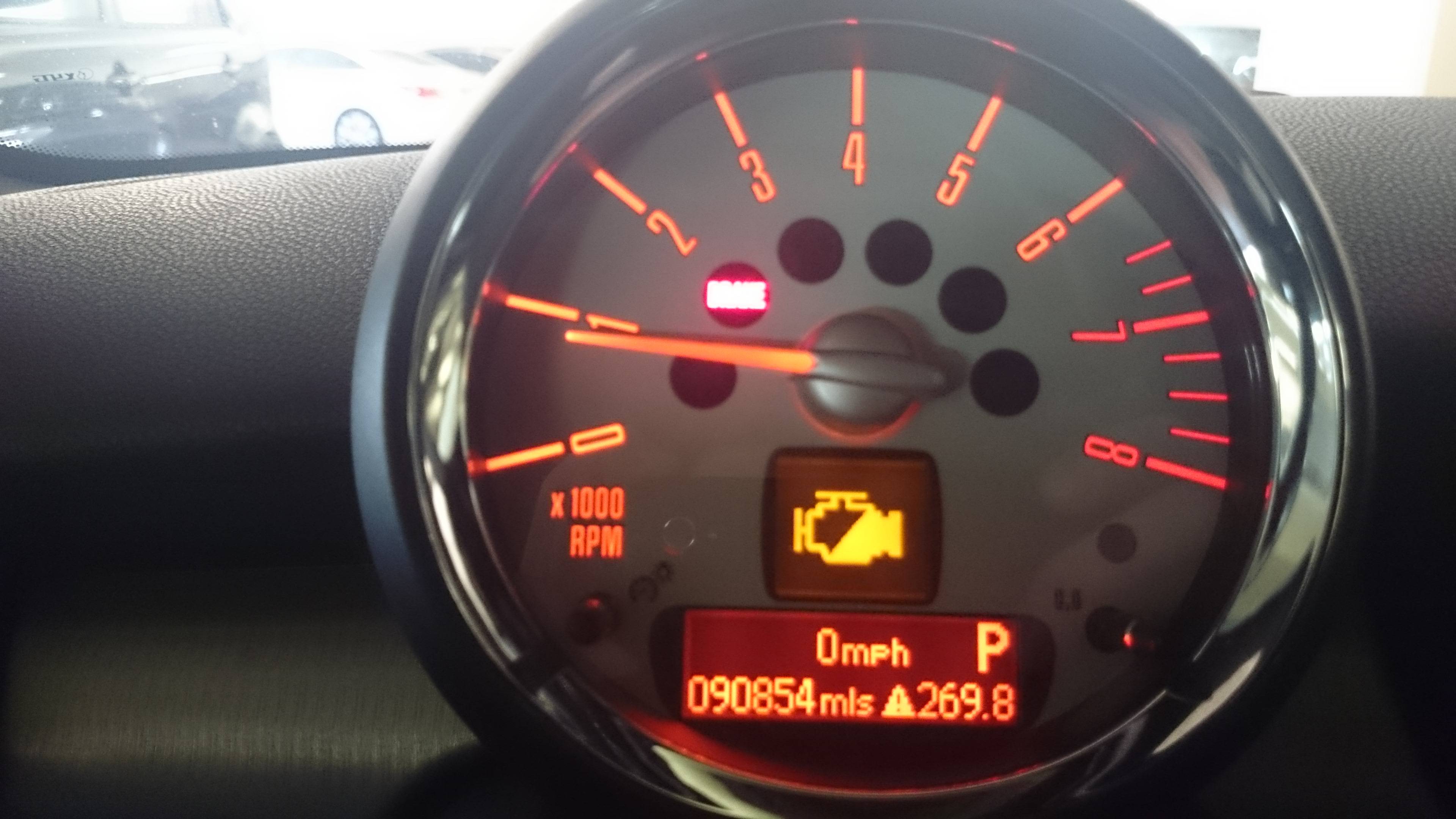 Mini Cooper Warning Lights 2017