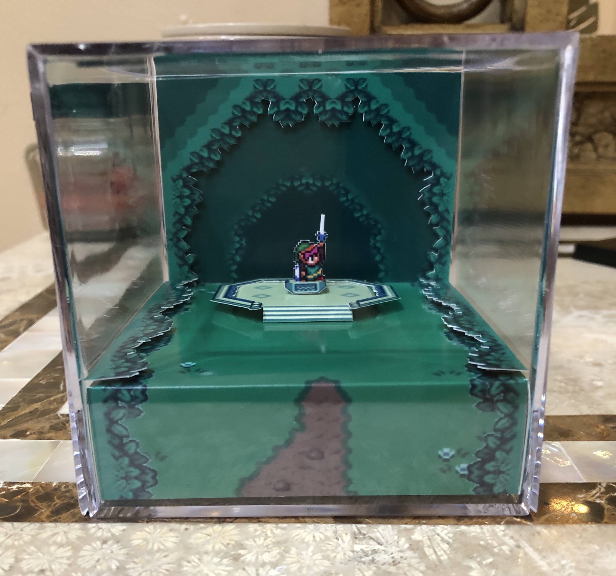 If that sounds like a better option to you, then i will show you exactly how to do it! The Legend Of Zelda A Link To The Past 3d Cube Handmade Diorama Album On Imgur