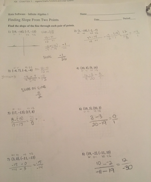 Kuta Infinite Algebra 1