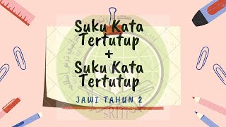 Play this game to review education. Suku Kata Tertutup Suku Kata Tertutup Jawi Tahun 2 Youtube