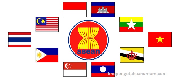 Gambar Bendera  Bendera Negara Asean 