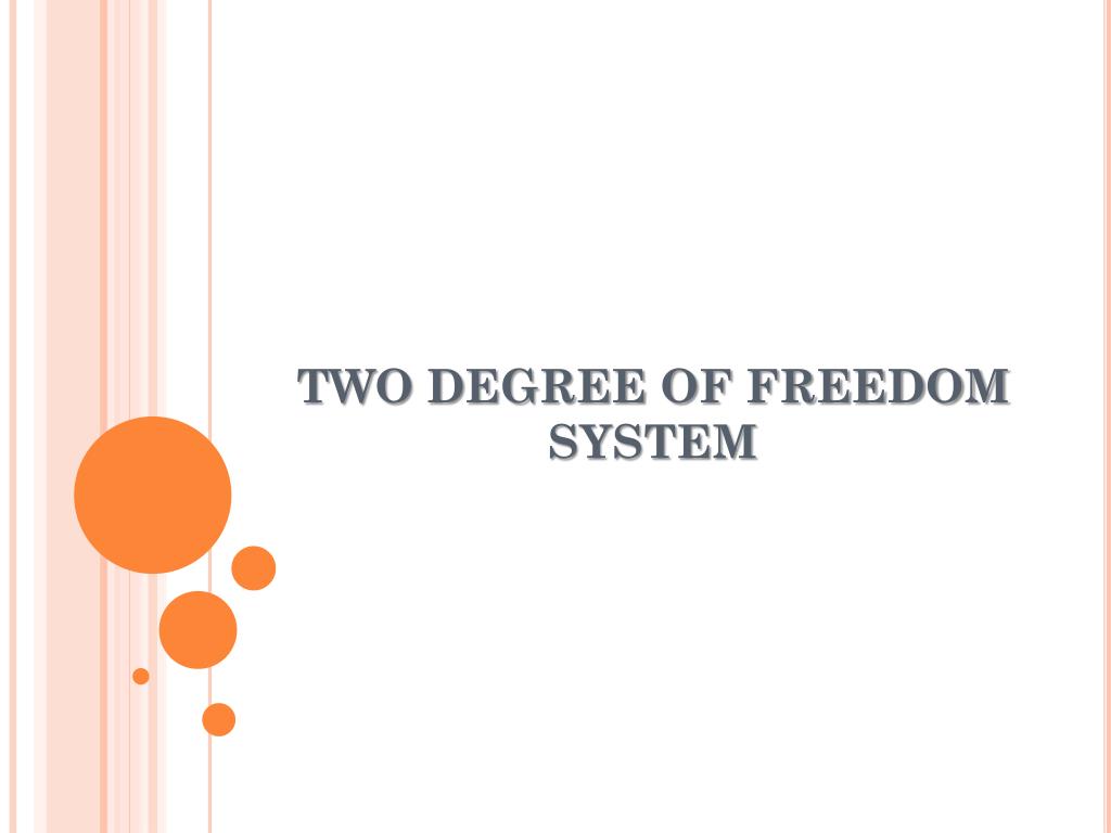 Contoh Sistem Single Degree Beserta Degree Of Freedomnya - Multiple Dof ...