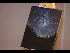 Video : Night Sky Speed Painting