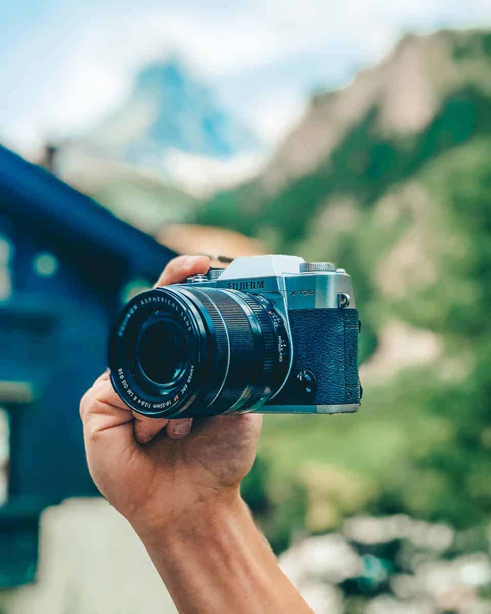 Fujifilm x-t20, best camera for travel photography