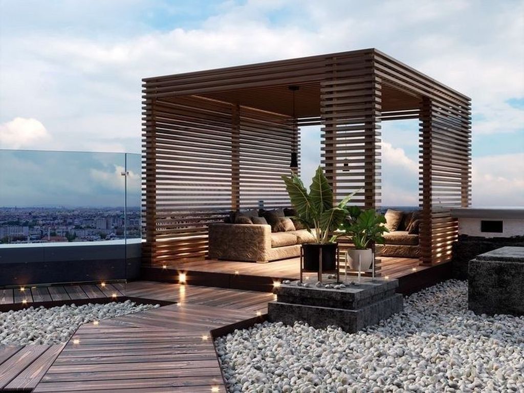 Nice Rooftop Terrace Design Ideas 11