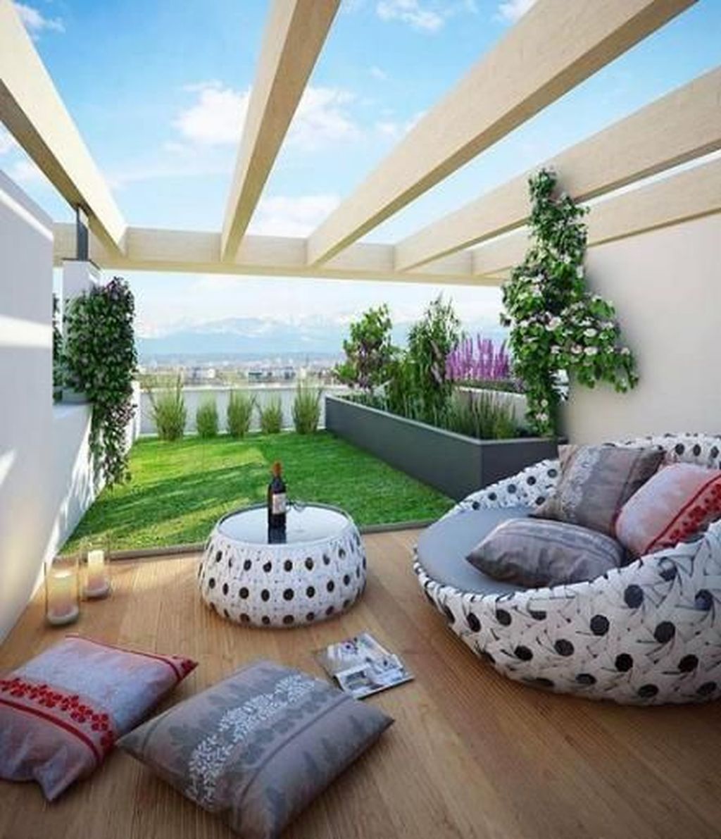 Nice Rooftop Terrace Design Ideas 21