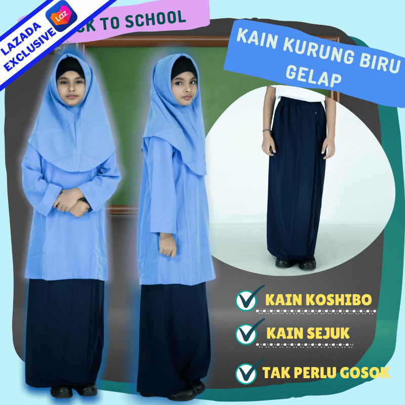 Baju pengawas pusat sumber sekolah rendah / miracle caliph uniform sekolah agama inner dark collar · pengawas spbt sk guar perahu is at sekolah kebangsaan guar . Cy 2006 Baju Kurung Pengawas Muslimah Sekolah Koshibo Baju Sahaja Biru Muda Blue Lazada