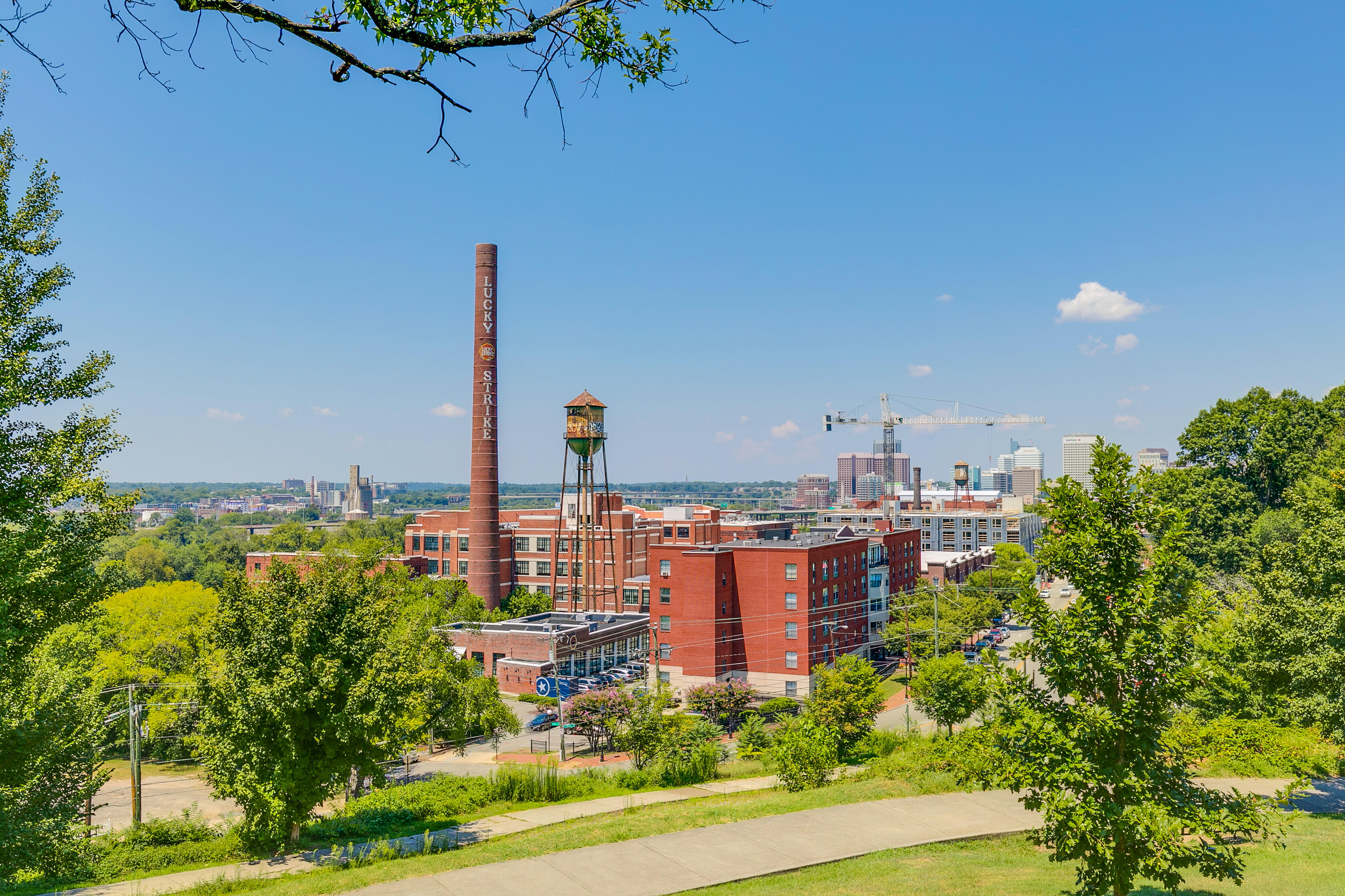 richmond view from libby hill park