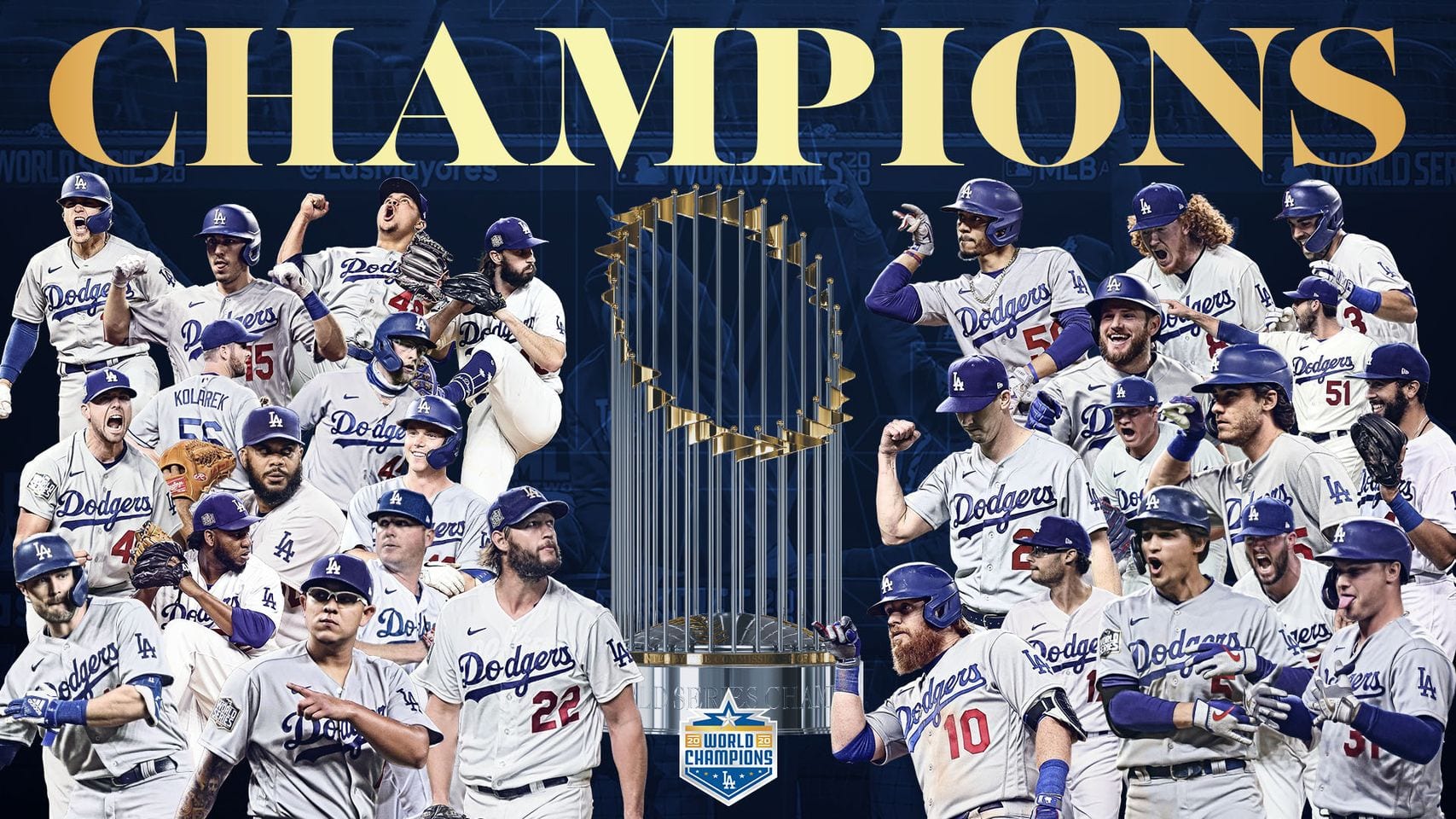 Dodgers Win 2020 World Series; Stadium Team Stores to