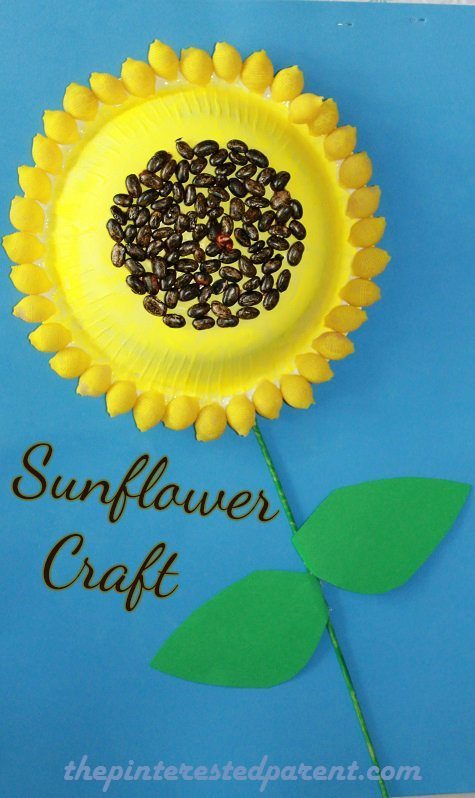 Sunflower Craft – The Pinterested Parent