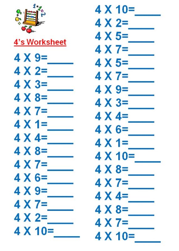 3rd grade math worksheets learning printable