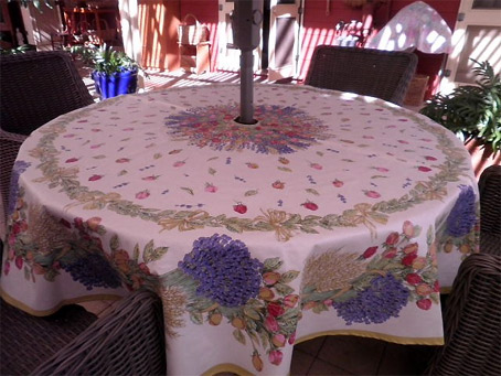 French Round Tablecloths