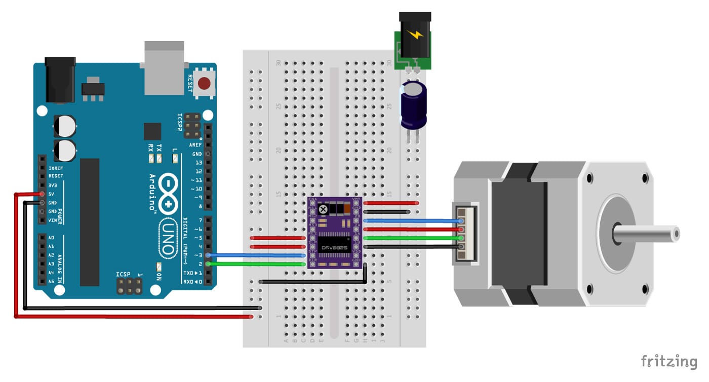 Stepper Motor Driver Circuit Diagram Pdf - Wiring Diagram