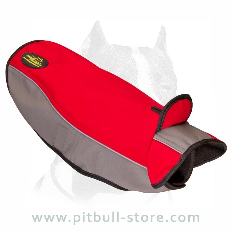 Pitbull Dog Winter Coat With Waterproof