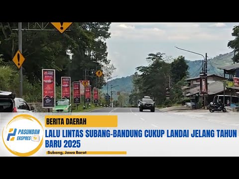 Lalu Lintas Subang-Bandung Cukup Landai Jelang Tahun Baru 2025