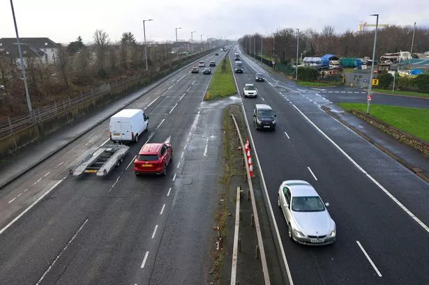 A £3.8million road improvement scheme is underway on the Sydenham Bypass in Belfast