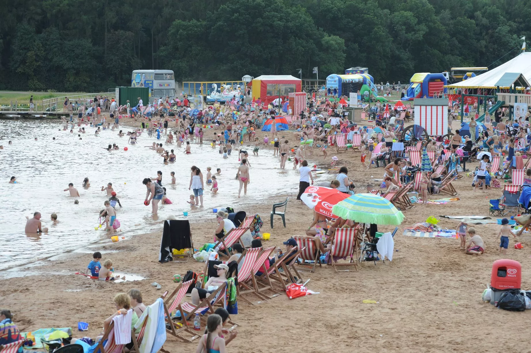 The former Heart Park Beach at Fillongley, near Nuneaton