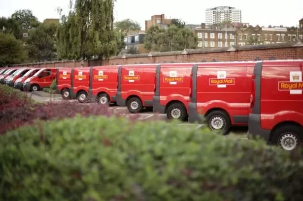 Royal Mail has warned that seven postcodes in England face delivery delays