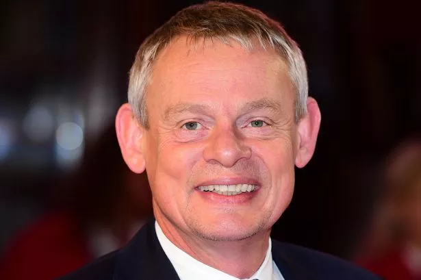 Actor, TV presenter and Dorset resident, Martin Clunes