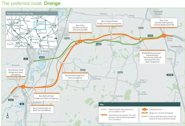 A428 Black Cat to Caxton Gibbet road upgrade will start sooner than ...