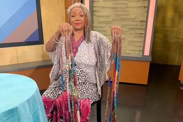 Diana Armstrong holds the record for the longest nails on a woman.