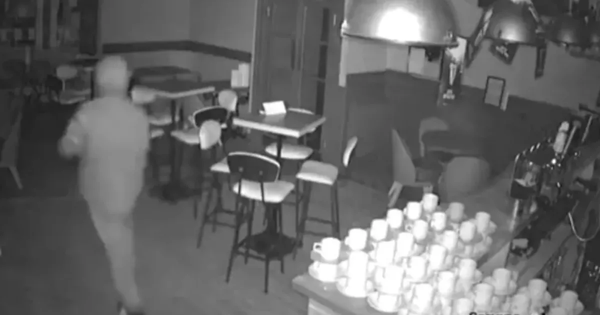 CCTV shows brazen thieves lurking inside Scots hotel while guests slept ...