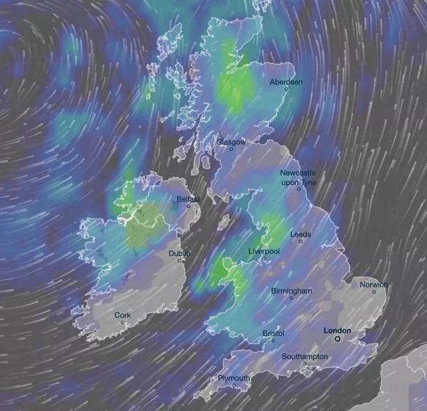 UK to be hammered by terrifying biblical storm as weather maps turn ...