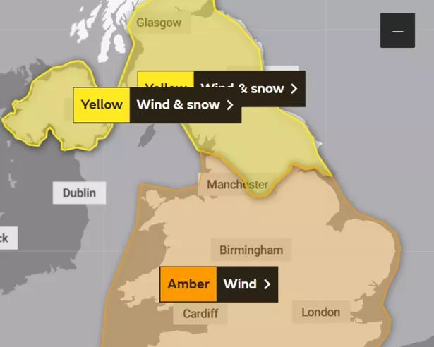 Storm Eunice hour by hour forecast: High winds and disruption expected ...