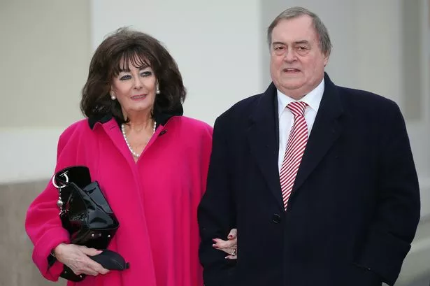 Lord Prescott and his wife Pauline