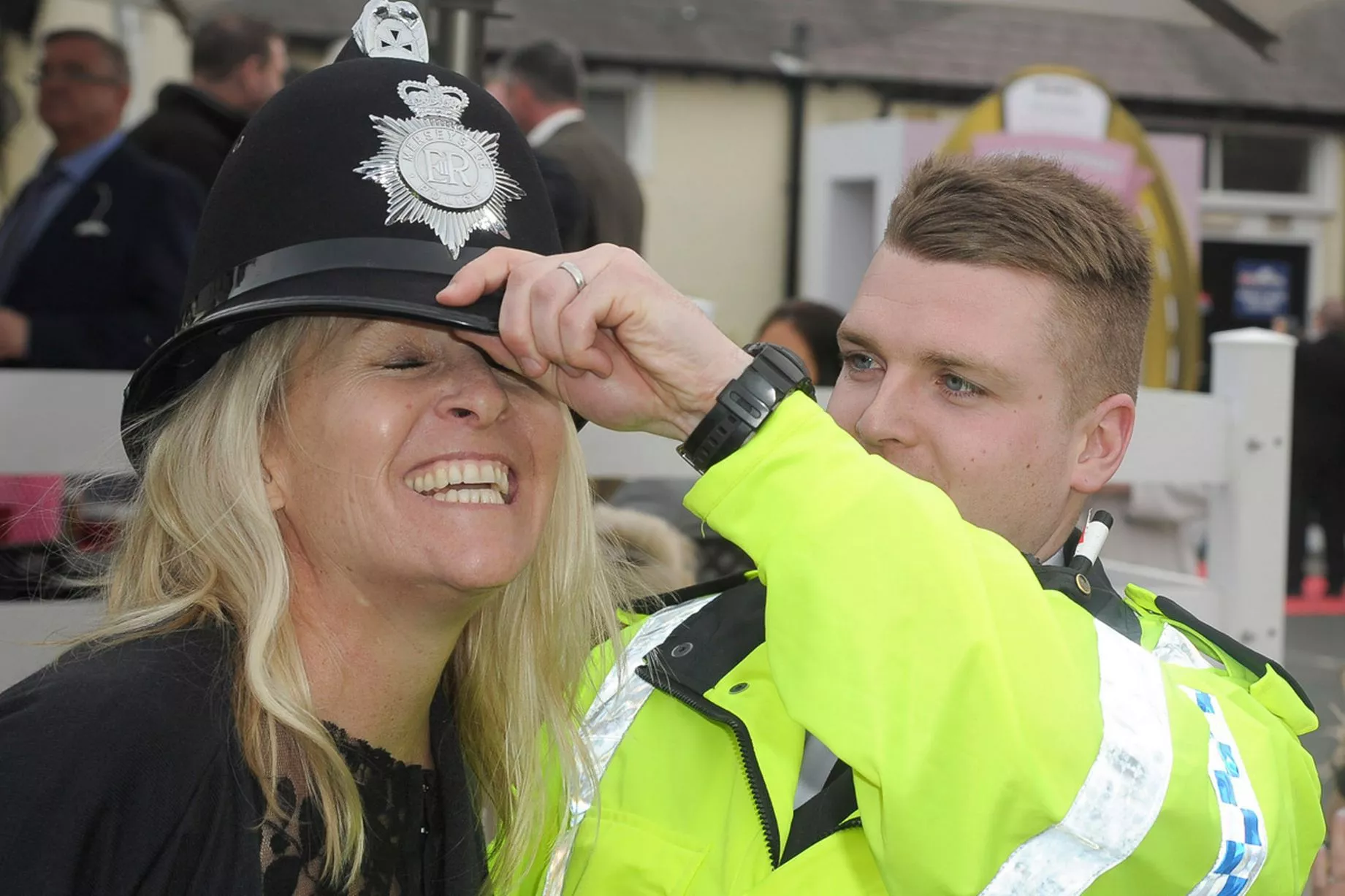 Female racegoers during Ladies Day