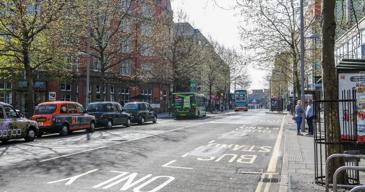 Milton Street in Nottingham City Centre.