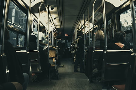 people inside a bus