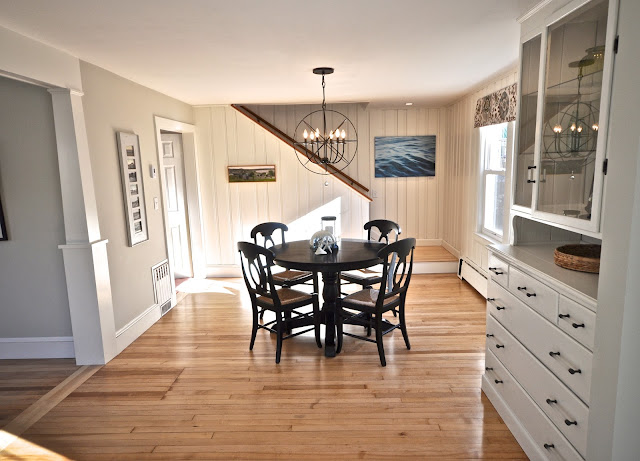 SoPo Cottage Dining Room and Foyer Before and After