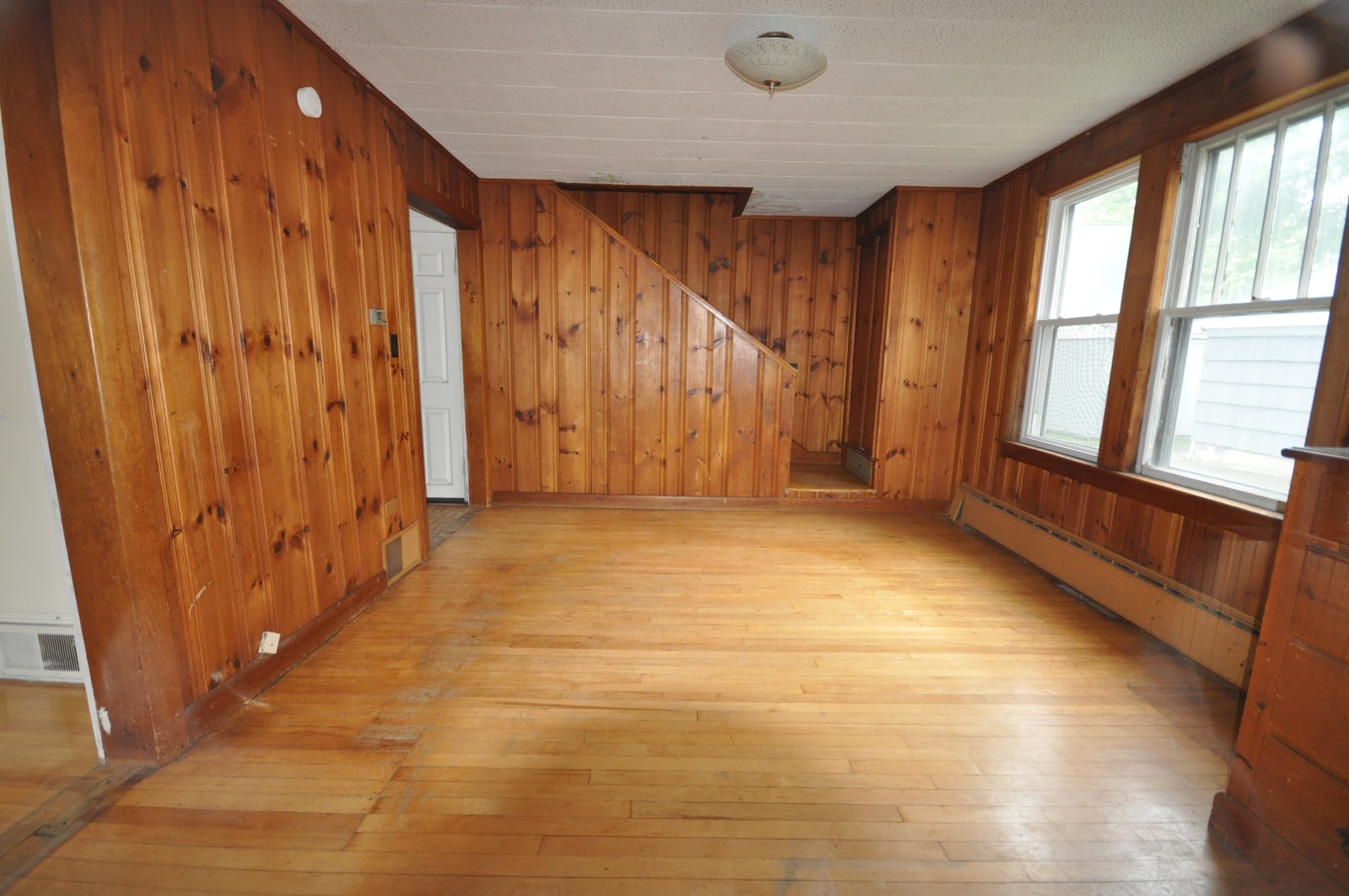 SoPo Cottage Dining Room and Foyer Before and After