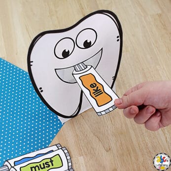 Tooth Sight Word Activity