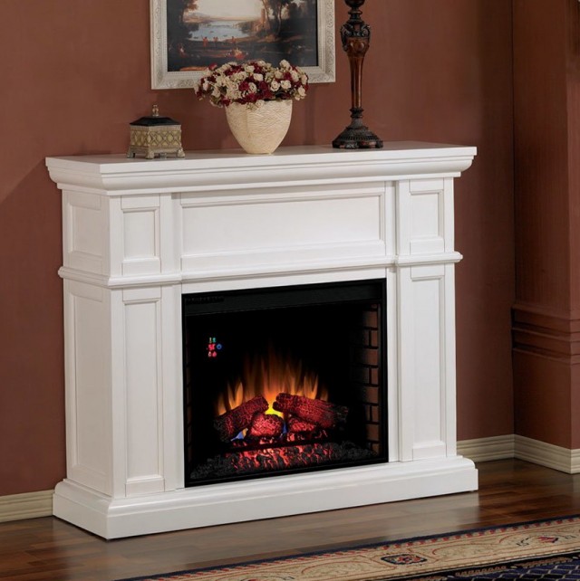 Gas Fireplace Mantel Height