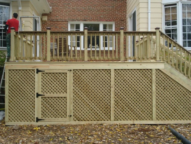 Wood Porch Railing Lowes