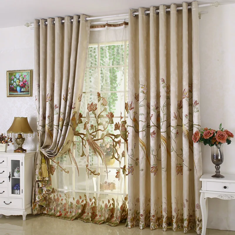 Buy High Grade Luxury Window Curtain Set For Living