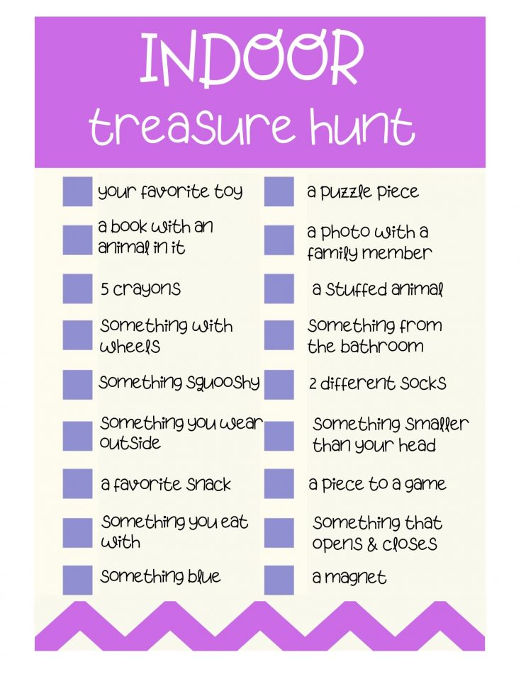 7 Easy Scavenger Hunts for Kids - A Hundred Affections