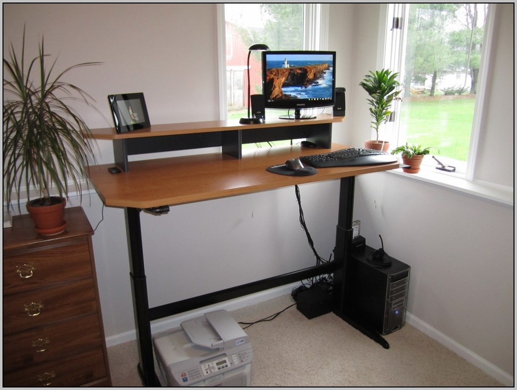 Adjustable Standing Desk Conversion