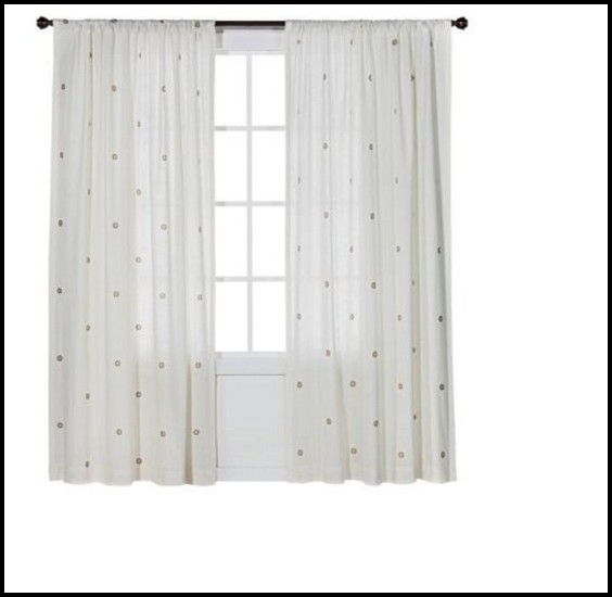 Black White Polka Dot Curtains