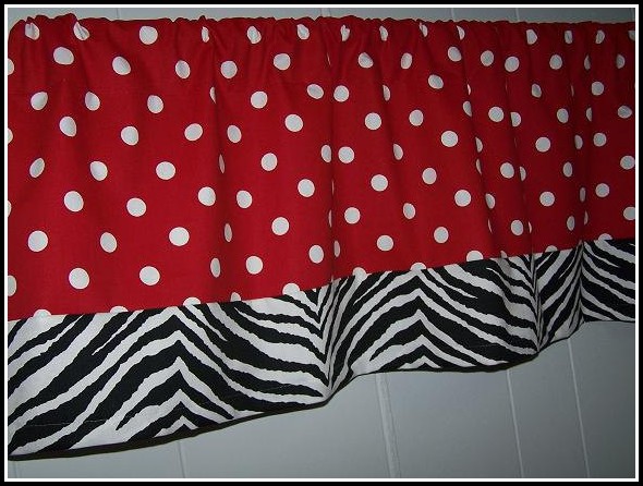 Ikea Red And White Polka Dot Curtains