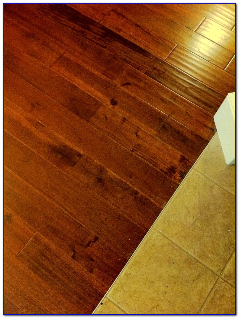 Tile To Wood Floor Transition Curved