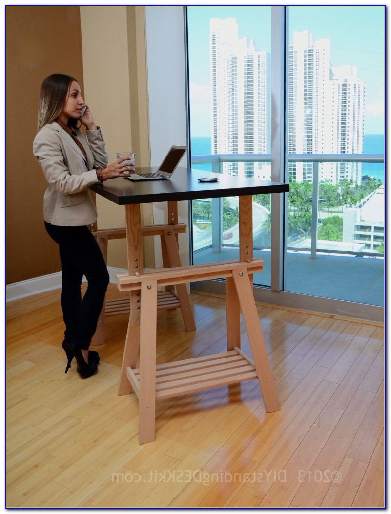 Do It Yourself Adjustable Standing Desk