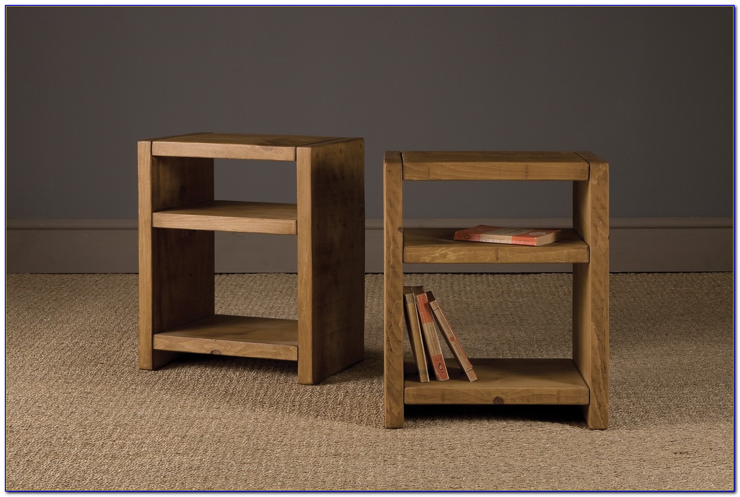 Modern Bookcase Side Table