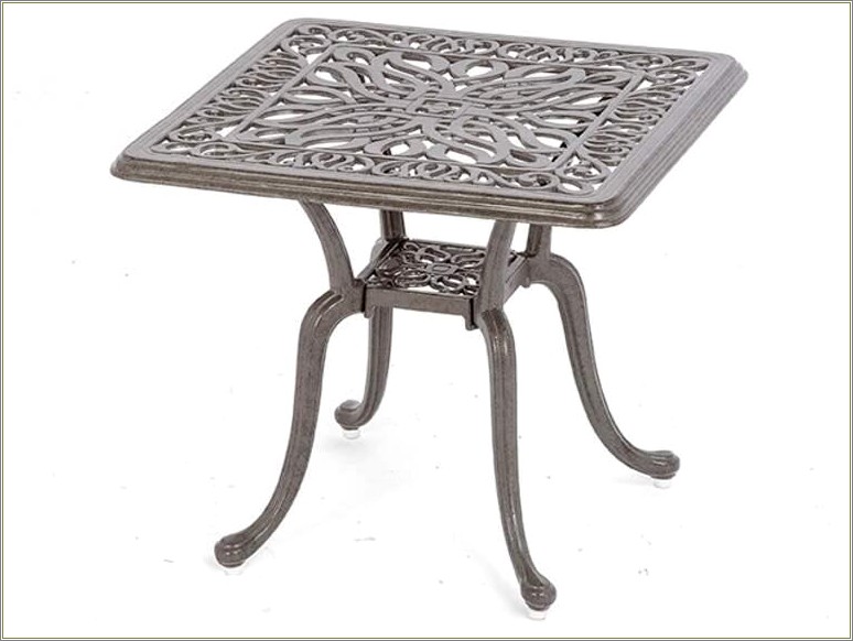 Aluminum Patio Side Table