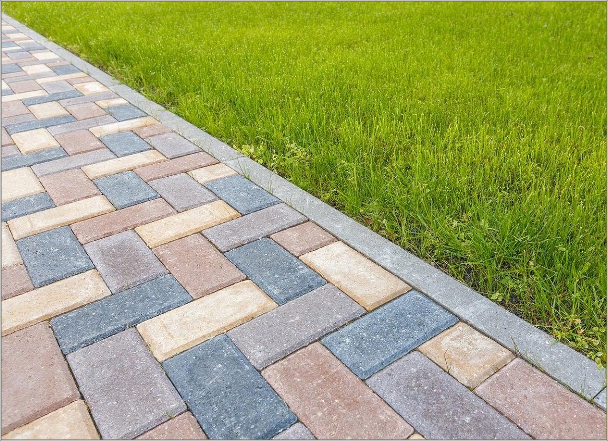 Brick And Sand Patio